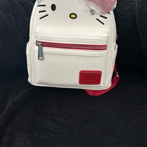 Sanrio White and Red Hello Kitty Mini Backpack universal exclusive